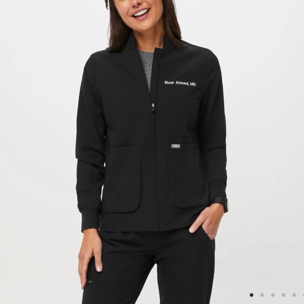 Figs Bellery Black Jacket